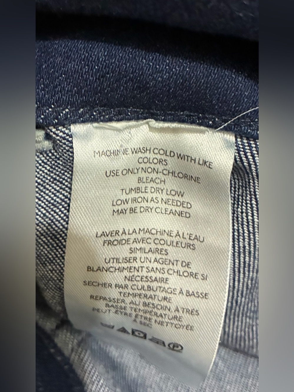 Anthropologie Maeve Colette Crop High-Rise Wide Leg Jeans, Dark Blue, Women’s 26 - Picture 13 of 16